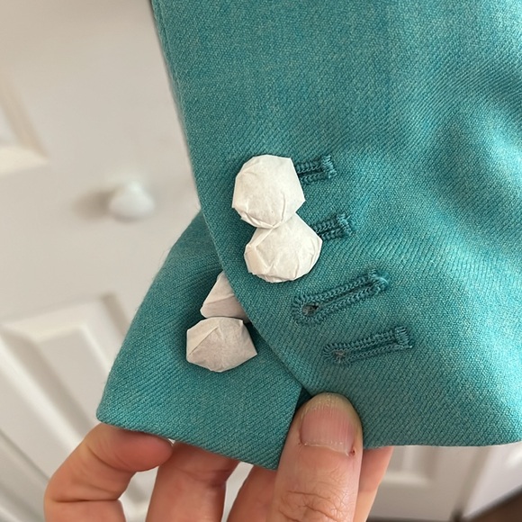 J. Crew Italian Wool Flannel Schoolboy Blazer 00 - Picture 5 of 11